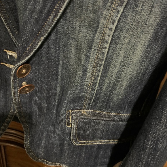 Beautiful jeans jacket/blazer with pockets - Picture 3 of 5